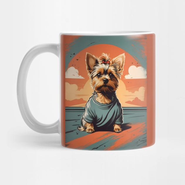 Cute Yorkshire Terrier by Leon Star Shop